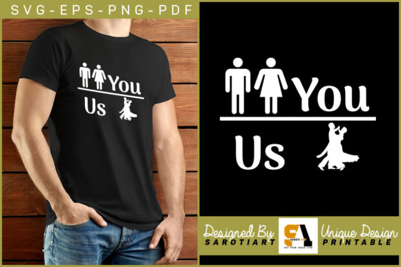 Ballroom Dance Funny Design Graphic SVG