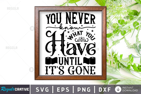 Graphics for Crafts: You Never Know What You Have Until It’s Gone
