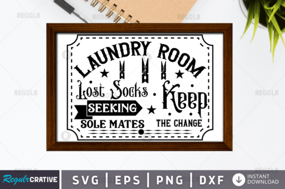Laundry Room Svg Design for Creative Branding