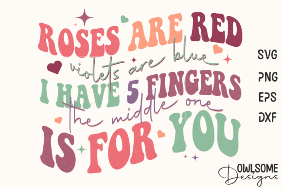 Rose Are Red Graphics for Crafts